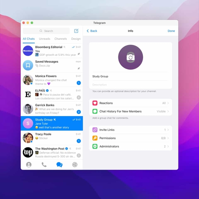 Telegram bị chặn, có ngay app chat "hàng Việt Nam chất lượng cao" này thay thế: Tính năng chẳng thiếu gì- Ảnh 2. Telegram bị chặn, có ngay app chat "hàng Việt Nam chất lượng cao" này thay thế: Tính năng chẳng thiếu gì- Ảnh 2.