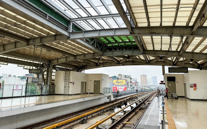 Hiện trạng tuyến metro Cát Linh - Hà Đông sau gần 4 năm vận hành- Ảnh 9. Hiện trạng tuyến metro Cát Linh - Hà Đông sau gần 4 năm vận hành- Ảnh 9.