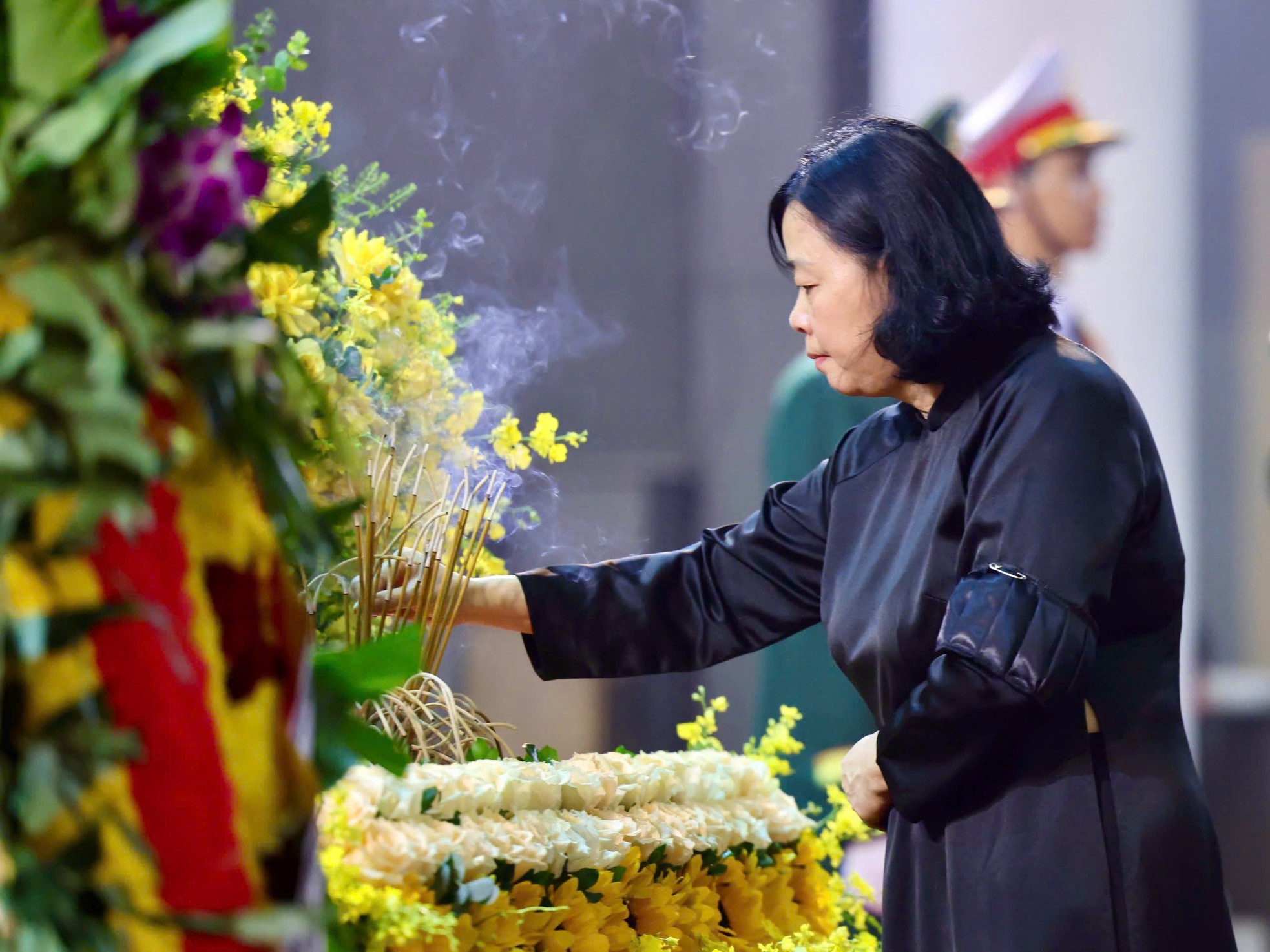 Lãnh đạo Đảng, Nhà nước viếng nguyên Chủ tịch nước Trần Đức Lương- Ảnh 26. Lãnh đạo Đảng, Nhà nước viếng nguyên Chủ tịch nước Trần Đức Lương- Ảnh 26.