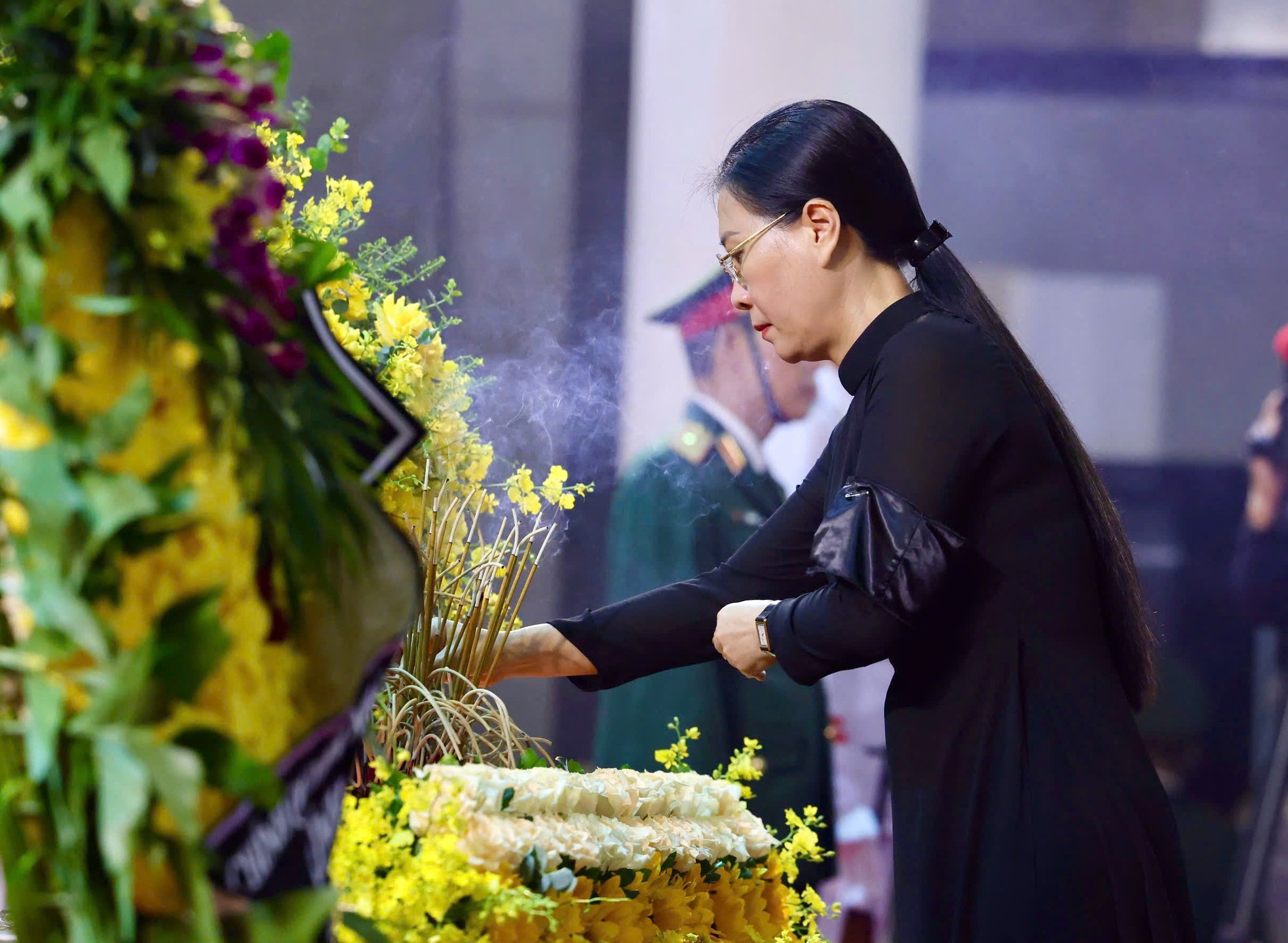 Lãnh đạo Đảng, Nhà nước viếng nguyên Chủ tịch nước Trần Đức Lương- Ảnh 28. Lãnh đạo Đảng, Nhà nước viếng nguyên Chủ tịch nước Trần Đức Lương- Ảnh 28.