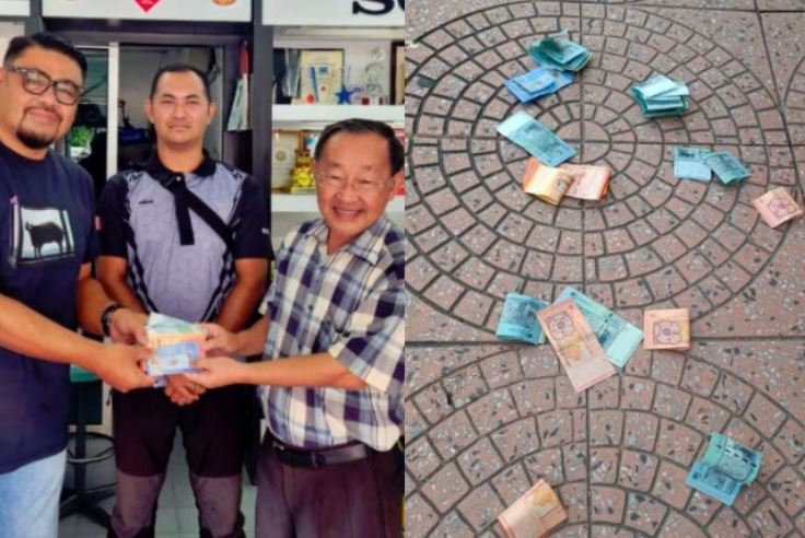 Đang đi cùng con trai, cụ bà sốc nặng khi phát hiện cọc tiền lớn trên đường- Ảnh 2.