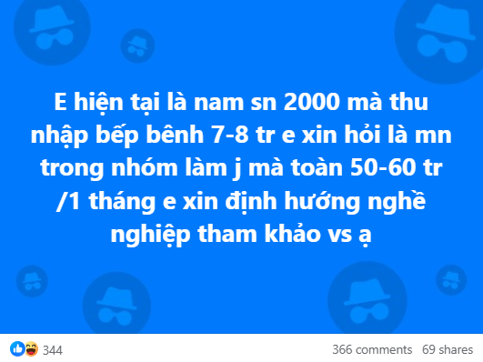 Người lương 8 triệu thắc mắc “làm sao kiếm được 50-60 triệu/tháng?”: Dân mạng đưa ra đáp án đơn giản đến bất ngờ!- Ảnh 1.