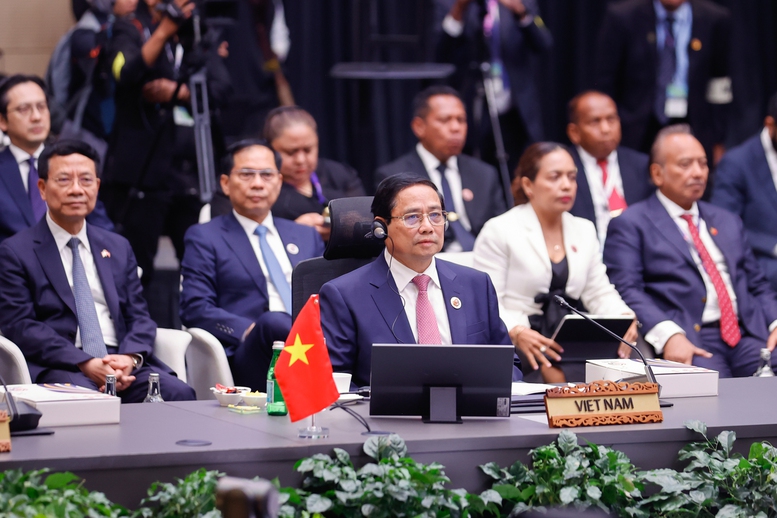 Thủ tướng Phạm Minh Chính: ASEAN phát huy mạnh mẽ '5 hơn' với ba trọng tâm hợp tác- Ảnh 2.