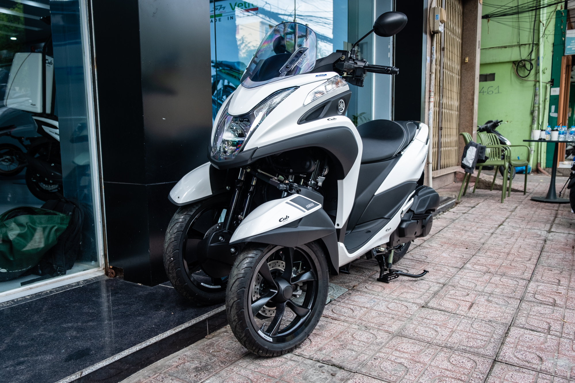 Yamaha Tricity 155 về Việt Nam: Bánh kép phía trước cho người người thích 'độc lạ', giá quy đổi từ 103 triệu đồng- Ảnh 4. Yamaha Tricity 155 về Việt Nam: Bánh kép phía trước cho người người thích 'độc lạ', giá quy đổi từ 103 triệu đồng- Ảnh 4.