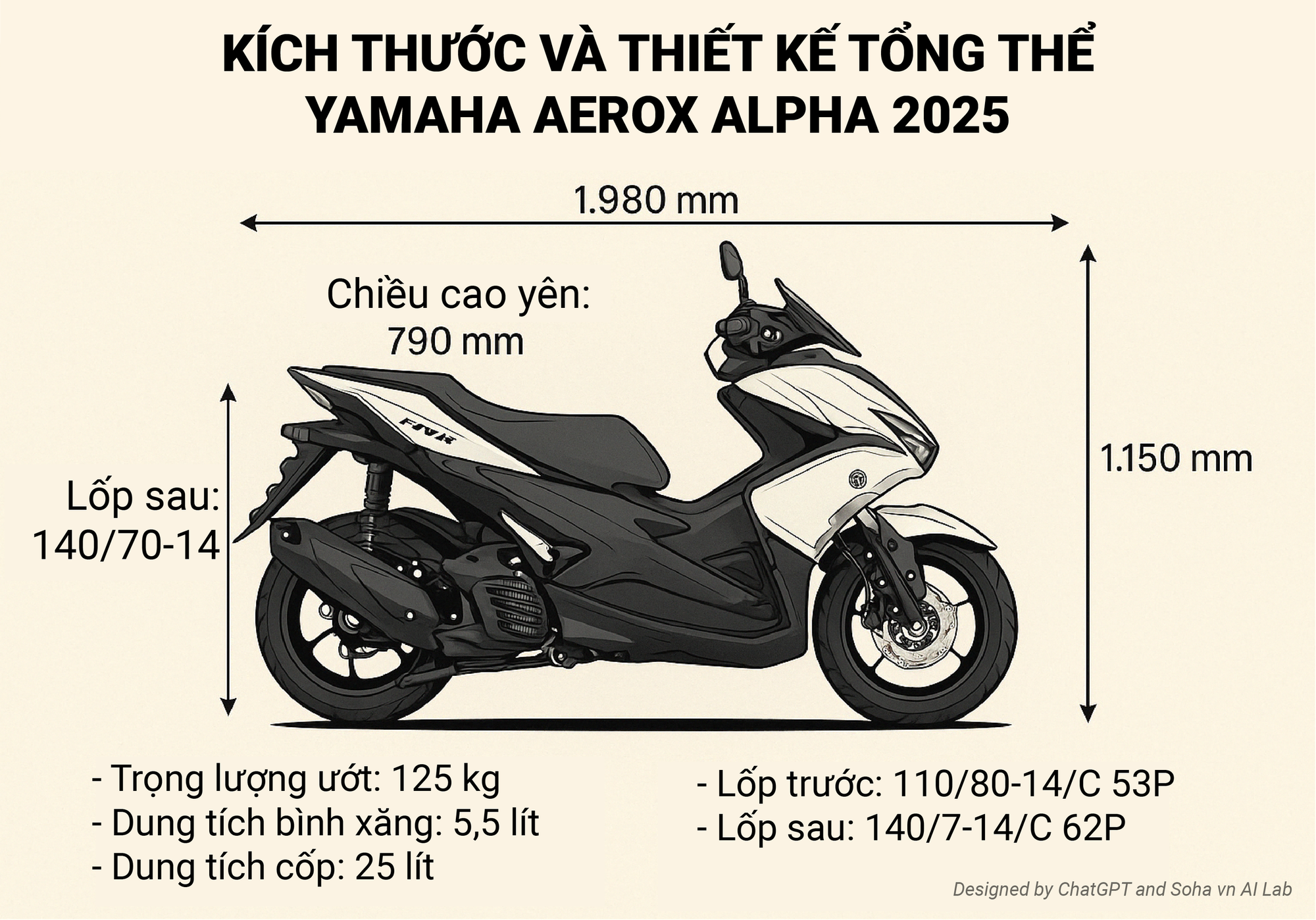 Xe tay ga được mong chờ nhất của Yamaha bất ngờ nhận cọc: Ăn xăng 2,2L/100km, đổ đèo không lo mất phanh- Ảnh 5.
