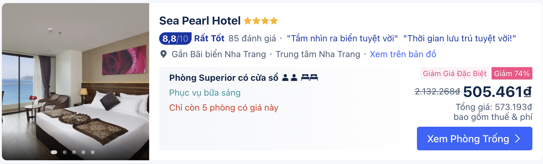 Giá phòng khách sạn Nha Trang giảm sâu 81% cho 1 đêm, du khách còn sốc hơn khi hạng luxury có giá tiền này- Ảnh 1. Giá phòng khách sạn Nha Trang giảm sâu 81% cho 1 đêm, du khách còn sốc hơn khi hạng luxury có giá tiền này- Ảnh 1.