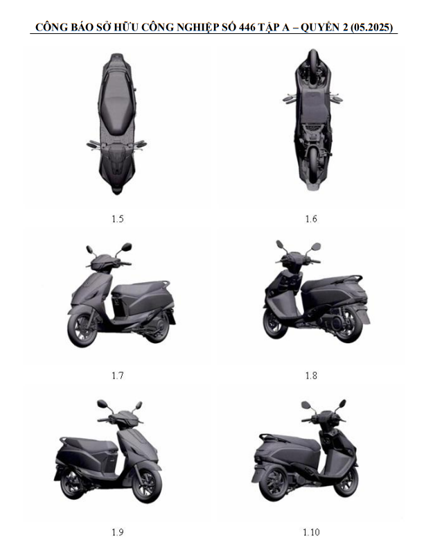 Hãng xe xây nhà máy 520 tỷ tại Việt Nam đăng ký mẫu xe máy điện mới: chạy 87km/sạc, sớm đối đầu VinFast, Yadea- Ảnh 2. Hãng xe xây nhà máy 520 tỷ tại Việt Nam đăng ký mẫu xe máy điện mới: chạy 87km/sạc, sớm đối đầu VinFast, Yadea- Ảnh 2.