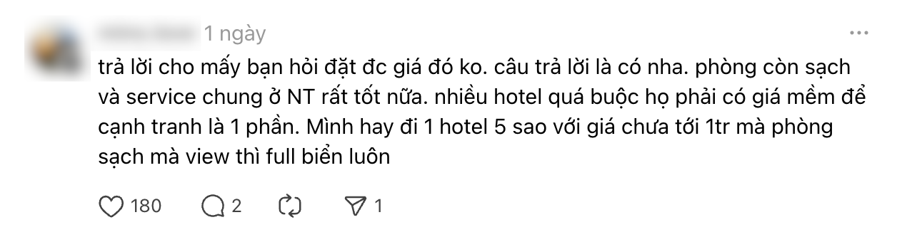 Giá phòng khách sạn Nha Trang giảm sâu 81% cho 1 đêm, du khách còn sốc hơn khi hạng luxury có giá tiền này- Ảnh 3. Giá phòng khách sạn Nha Trang giảm sâu 81% cho 1 đêm, du khách còn sốc hơn khi hạng luxury có giá tiền này- Ảnh 3.