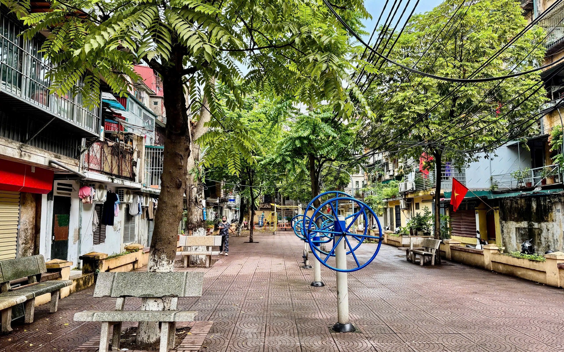 Hiện trạng 2 khu tập thể cũ ở Hà Nội dự kiến cải tạo thành cao ốc từ 40 tầng- Ảnh 21. Hiện trạng 2 khu tập thể cũ ở Hà Nội dự kiến cải tạo thành cao ốc từ 40 tầng- Ảnh 21.
