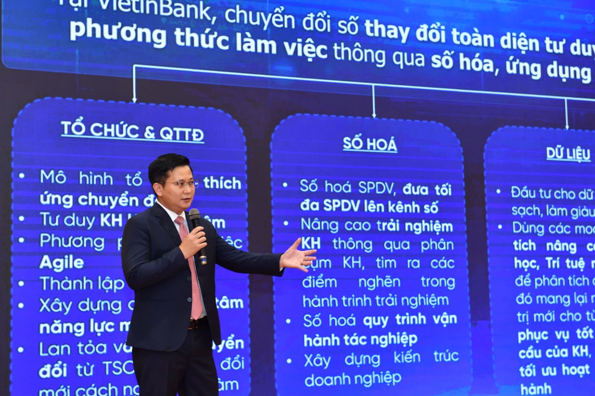 Phó TGĐ VietinBank: Sắp tới, nhân viên ngân hàng cần có chứng chỉ ‘AI văn phòng’ như chứng chỉ tin học văn phòng trước đây- Ảnh 1. Phó TGĐ VietinBank: Sắp tới, nhân viên ngân hàng cần có chứng chỉ ‘AI văn phòng’ như chứng chỉ tin học văn phòng trước đây- Ảnh 1.