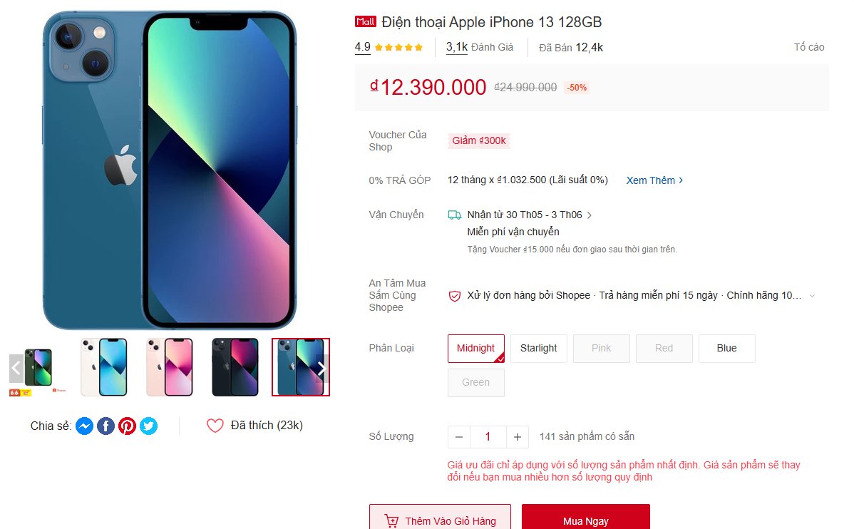 Loạt iPhone đang giảm giá đậm trên Shopee, giá rẻ giật mình, thấp hơn mua tại đại lý- Ảnh 2. Loạt iPhone đang giảm giá đậm trên Shopee, giá rẻ giật mình, thấp hơn mua tại đại lý- Ảnh 2.
