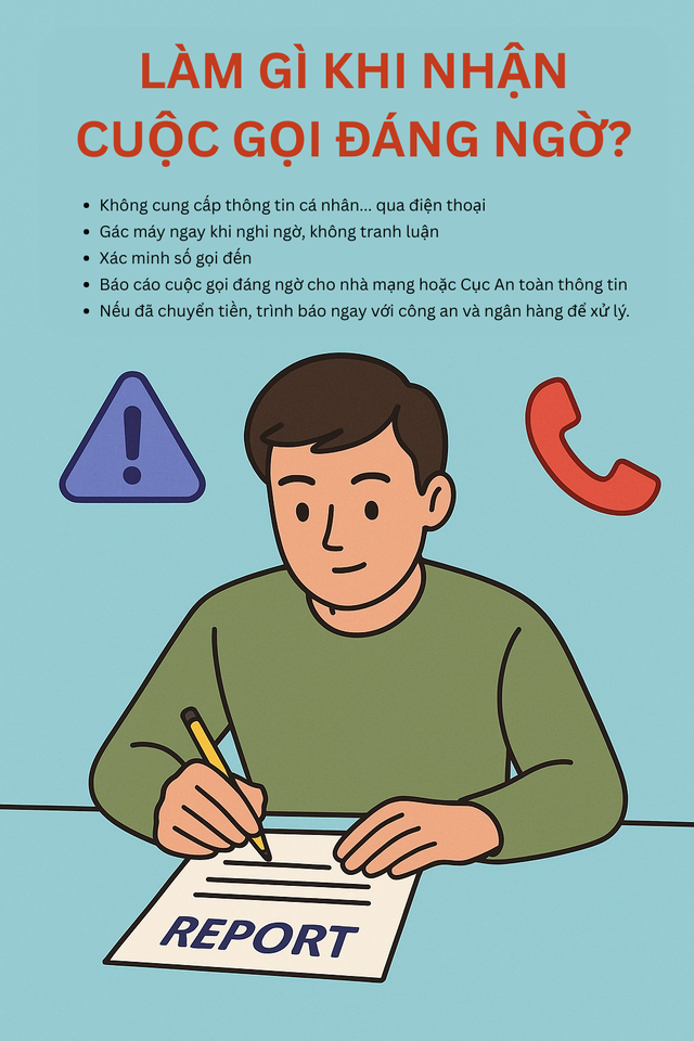 Infographic: Nhận diện ngay cuộc gọi lừa đảo - Kịch bản tinh vi đến đâu cũng không nằm ngoài những dấu hiệu này!- Ảnh 5.