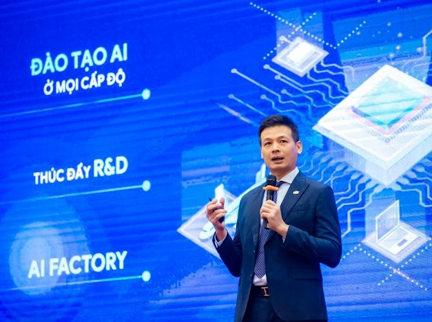 Sếp FPT: "FPT xác định trí tuệ nhân tạo là trụ cột tăng trưởng trong thập kỷ tới"- Ảnh 1. Sếp FPT: "FPT xác định trí tuệ nhân tạo là trụ cột tăng trưởng trong thập kỷ tới"- Ảnh 1.