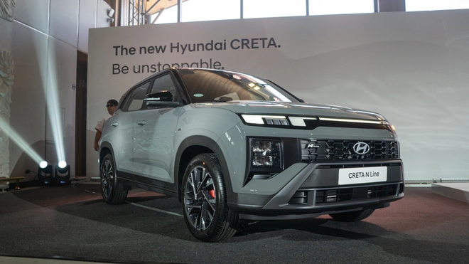 Hyundai Creta 2025 nhận cọc tại đại lý, dễ ra mắt Việt Nam tháng sau: Dáng như 'tiểu Palisade', thêm bản thể thao đấu Xforce, Yaris Cross- Ảnh 3. Hyundai Creta 2025 nhận cọc tại đại lý, dễ ra mắt Việt Nam tháng sau: Dáng như 'tiểu Palisade', thêm bản thể thao đấu Xforce, Yaris Cross- Ảnh 3.