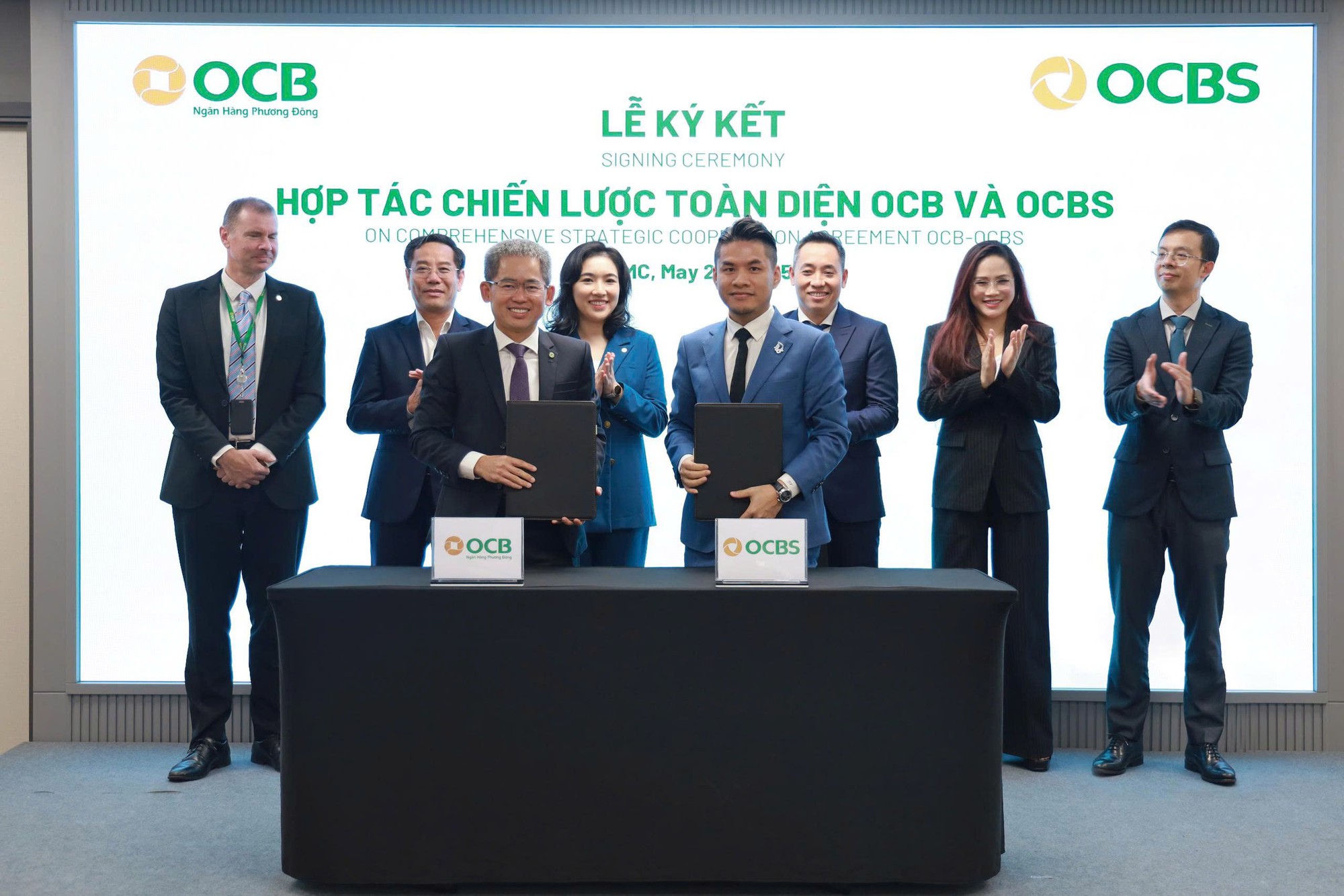 OCB ký kết hợp tác chiến lược toàn diện cùng Công ty chứng khoán OCBS- Ảnh 1. OCB ký kết hợp tác chiến lược toàn diện cùng Công ty chứng khoán OCBS- Ảnh 1.