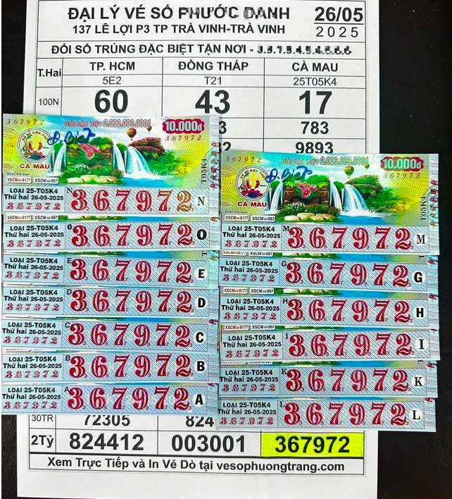 Người đàn ông thích duy nhất một con số, mua liên tục 13 tấm vé, không ngờ trúng hàng chục tỷ đồng- Ảnh 1. Người đàn ông thích duy nhất một con số, mua liên tục 13 tấm vé, không ngờ trúng hàng chục tỷ đồng- Ảnh 1.