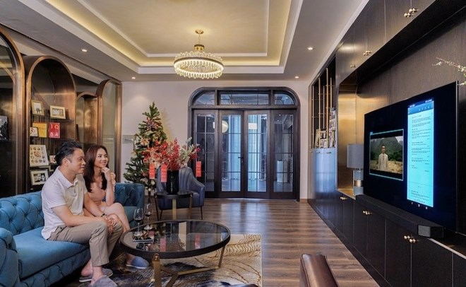 Nữ nghệ sĩ sống bên chồng nổi tiếng trong biệt thự như khách sạn 5 sao ở Thủ Đức, 41 tuổi đẹp như 20- Ảnh 6. Nữ nghệ sĩ sống bên chồng nổi tiếng trong biệt thự như khách sạn 5 sao ở Thủ Đức, 41 tuổi đẹp như 20- Ảnh 6.