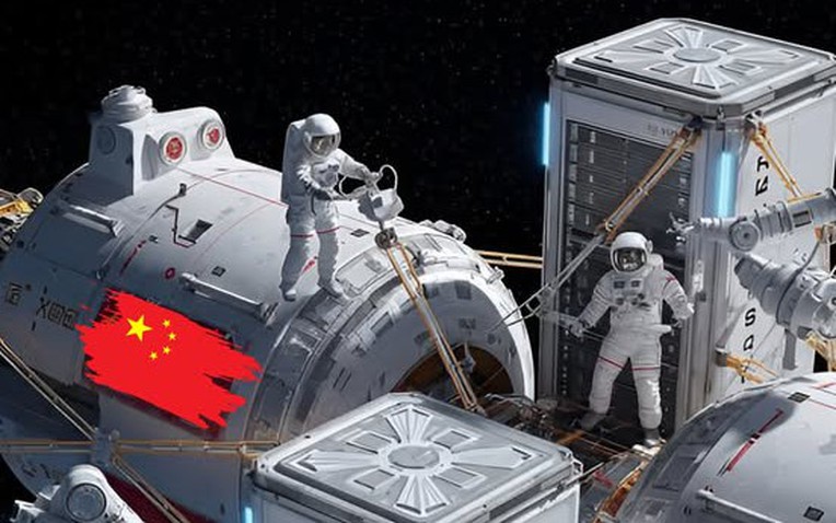 Trung Quốc đang xây dựng siêu máy tính AI đầu tiên trong không gian- Ảnh 1. Trung Quốc đang xây dựng siêu máy tính AI đầu tiên trong không gian- Ảnh 1.