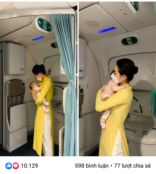 Khách có con nhỏ được hỗ trợ thế nào khi đi máy bay?- Ảnh 1. Khách có con nhỏ được hỗ trợ thế nào khi đi máy bay?- Ảnh 1.