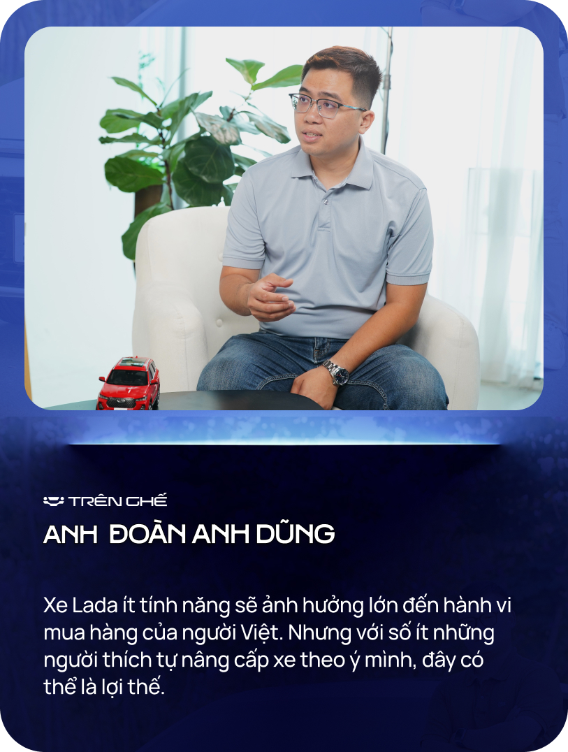 ‘Lada chỉ nên bán xe 300-700 triệu, doanh số 300 xe/năm là thành công’- Ảnh 4. ‘Lada chỉ nên bán xe 300-700 triệu, doanh số 300 xe/năm là thành công’- Ảnh 4.