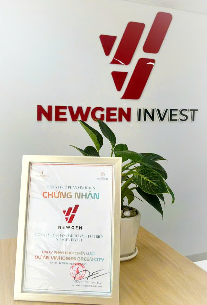 NewGen Invest - Đại lý phân phối chiến lược Vinhomes Green City & Vinhomes miền Nam- Ảnh 2. NewGen Invest - Đại lý phân phối chiến lược Vinhomes Green City & Vinhomes miền Nam- Ảnh 2.