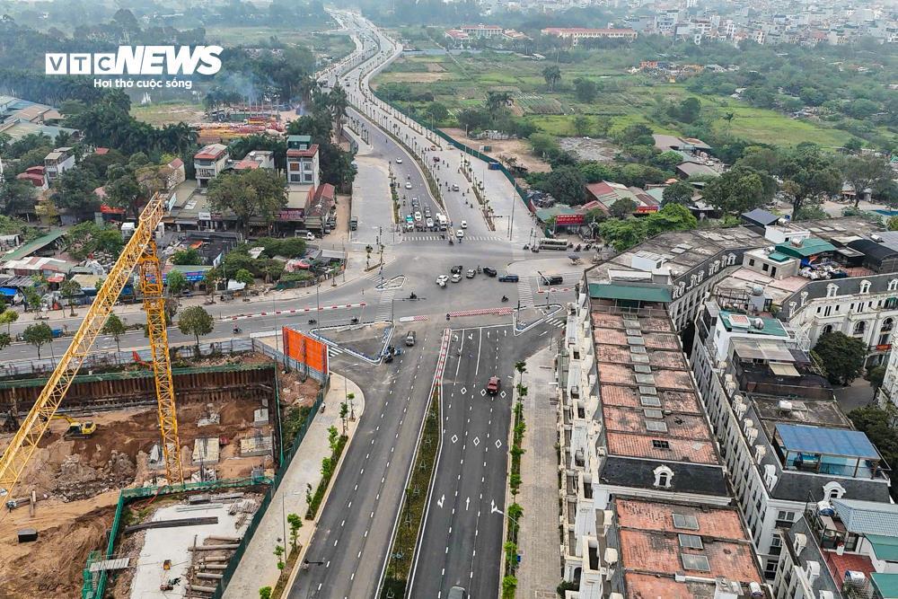 Toàn cảnh tuyến đường hơn 700 tỷ nối hai quận Hà Nội vừa được thông xe- Ảnh 10. Toàn cảnh tuyến đường hơn 700 tỷ nối hai quận Hà Nội vừa được thông xe- Ảnh 10.