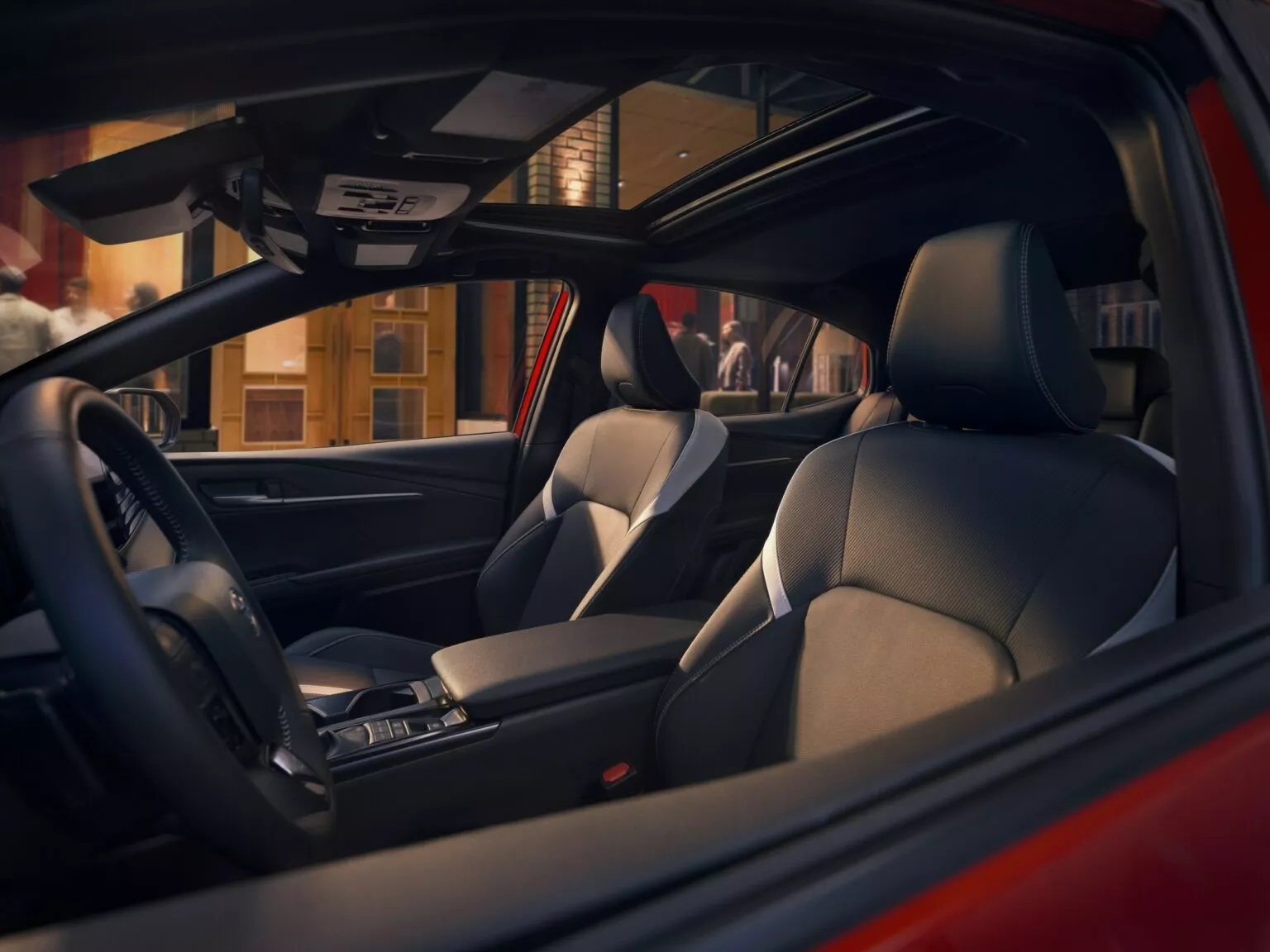Toyota Camry 2026 bổ sung phiên bản bóng đêm huyền bí: 'Xe doanh nhân' nay cá tính hơn từ ngoài vào trong, động cơ không đổi- Ảnh 5. Toyota Camry 2026 bổ sung phiên bản bóng đêm huyền bí: 'Xe doanh nhân' nay cá tính hơn từ ngoài vào trong, động cơ không đổi- Ảnh 5.