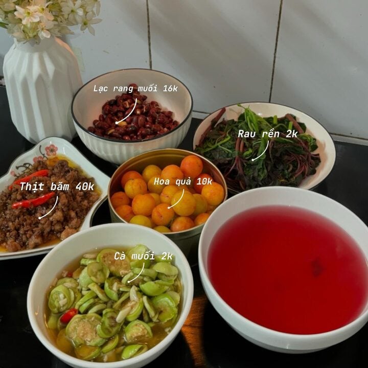 500 nghìn đồng nấu cho 4 người ăn cả tuần, cô gái gen Z gây sốt mạng- Ảnh 3. 500 nghìn đồng nấu cho 4 người ăn cả tuần, cô gái gen Z gây sốt mạng- Ảnh 3.