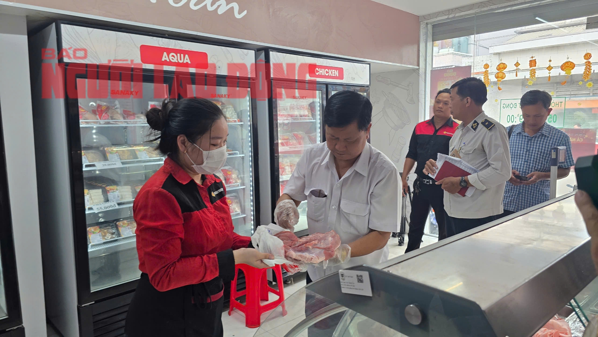 Vụ tố cửa hàng của C.P. Việt Nam bán thịt heo bệnh: Tỉnh Sóc Trăng vào cuộc kiểm tra- Ảnh 2. Vụ tố cửa hàng của C.P. Việt Nam bán thịt heo bệnh: Tỉnh Sóc Trăng vào cuộc kiểm tra- Ảnh 2.