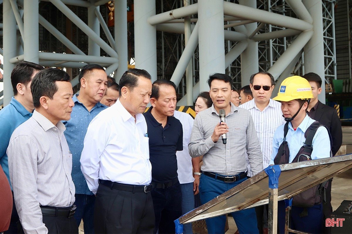 Lãnh đạo Lào tới thăm khu kinh tế thu hút tổng vốn đầu tư 16 tỷ USD của Việt Nam, ấn tượng vì điều gì?- Ảnh 1. Lãnh đạo Lào tới thăm khu kinh tế thu hút tổng vốn đầu tư 16 tỷ USD của Việt Nam, ấn tượng vì điều gì?- Ảnh 1.