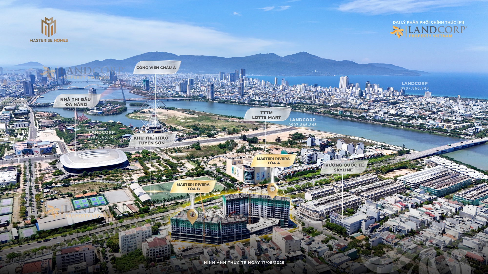 LandCorp là đại lý phân phối chính thức dự án Masteri Rivera Danang của Masterise Homes- Ảnh 2. LandCorp là đại lý phân phối chính thức dự án Masteri Rivera Danang của Masterise Homes- Ảnh 2.