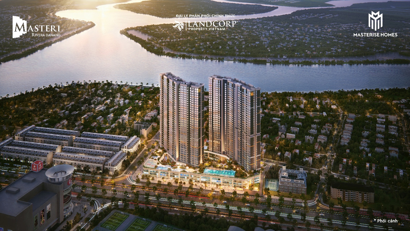 LandCorp là đại lý phân phối chính thức dự án Masteri Rivera Danang của Masterise Homes- Ảnh 1. LandCorp là đại lý phân phối chính thức dự án Masteri Rivera Danang của Masterise Homes- Ảnh 1.