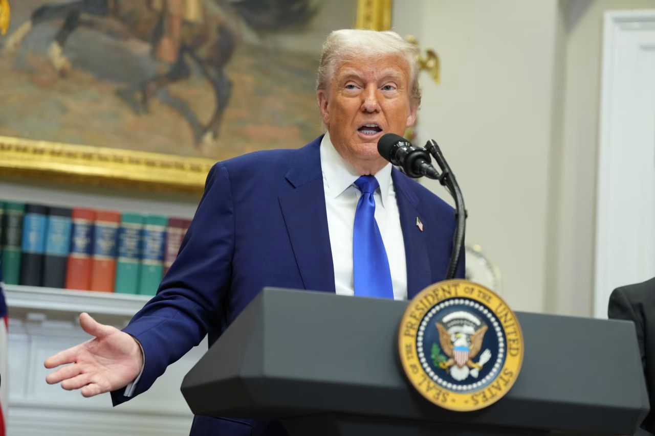 "Ổ gà" trên con đường thuế quan của Tổng thống Donald Trump- Ảnh 1. "Ổ gà" trên con đường thuế quan của Tổng thống Donald Trump- Ảnh 1.