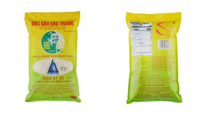 Cách nhận biết gạo ST25 thật- Ảnh 2. Cách nhận biết gạo ST25 thật- Ảnh 2.