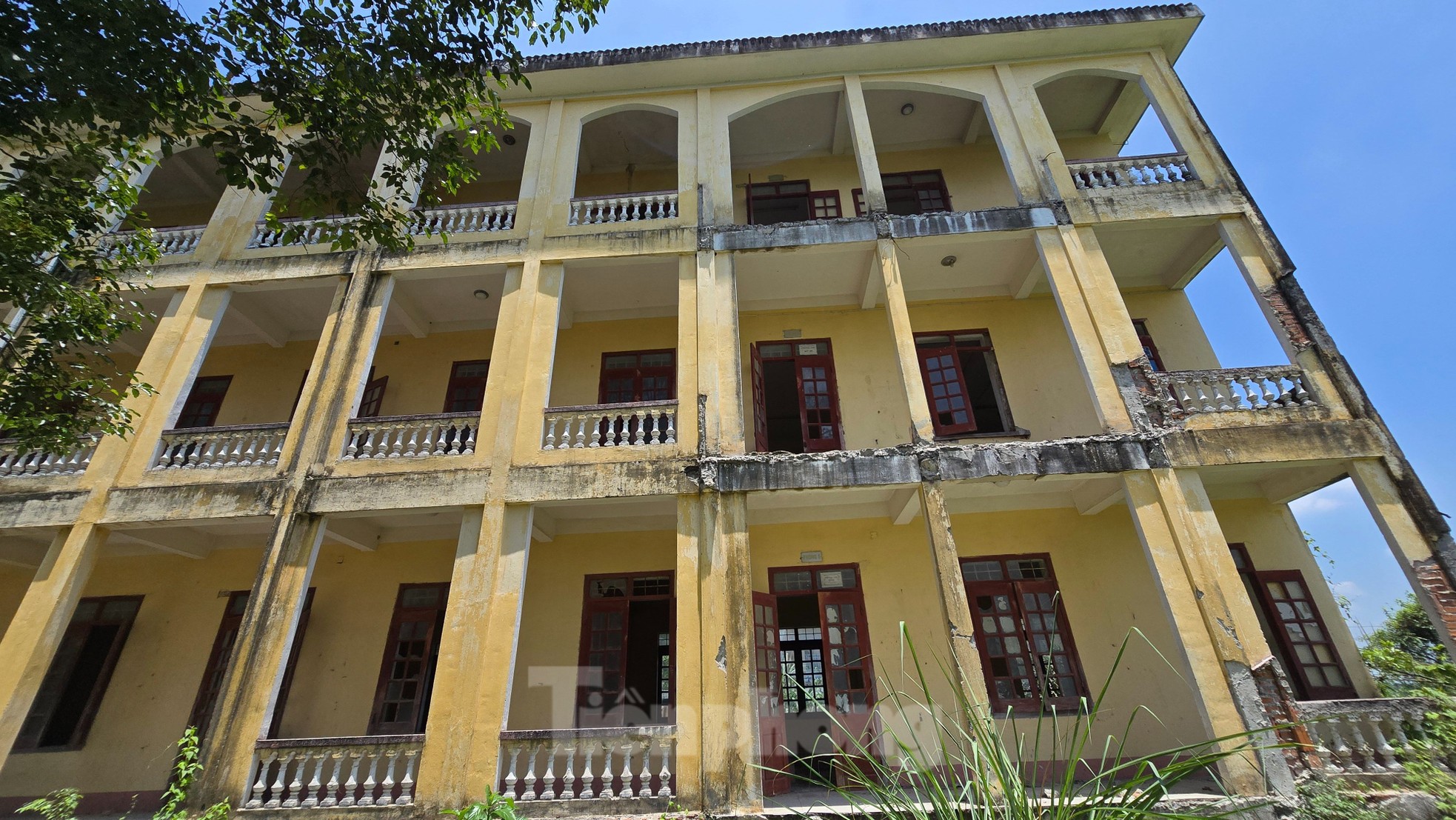 Thanh Hóa: Sau giải thể, trường học trên đất vàng bỏ hoang, đổ nát- Ảnh 5. Thanh Hóa: Sau giải thể, trường học trên đất vàng bỏ hoang, đổ nát- Ảnh 5.