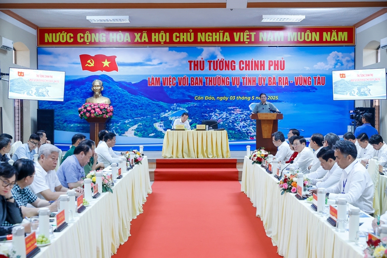 Thủ tướng làm việc với Ban Thường vụ Tỉnh ủy Bà Rịa-Vũng Tàu- Ảnh 2. Thủ tướng làm việc với Ban Thường vụ Tỉnh ủy Bà Rịa-Vũng Tàu- Ảnh 2.