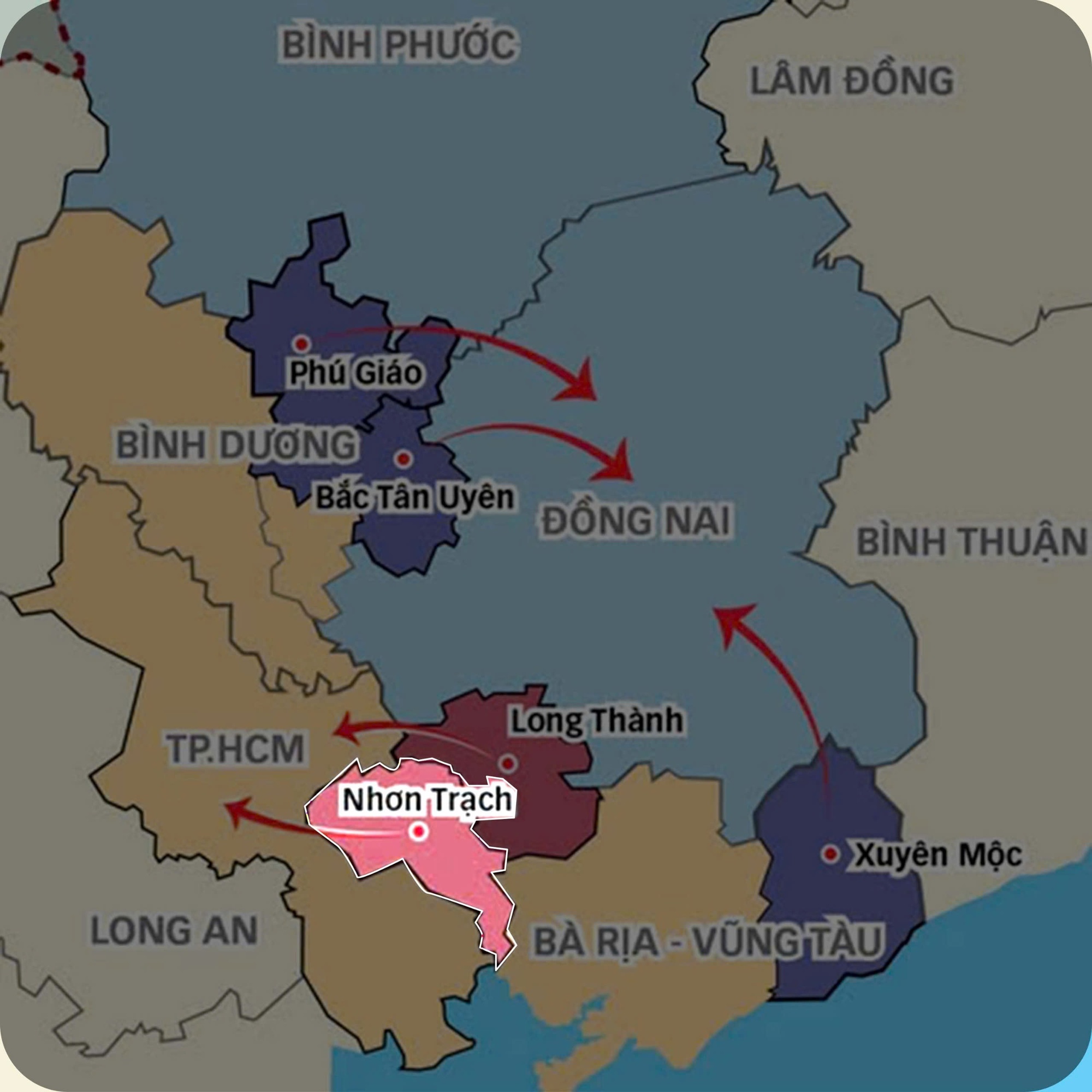 Khu vực phát triển công nghiệp mạnh nhất tỉnh Đồng Nai, là “cửa ngõ” giao thương trực tiếp với Tp.HCM, liên tục đón tin vui hạ tầng- Ảnh 2. Khu vực phát triển công nghiệp mạnh nhất tỉnh Đồng Nai, là “cửa ngõ” giao thương trực tiếp với Tp.HCM, liên tục đón tin vui hạ tầng- Ảnh 2.