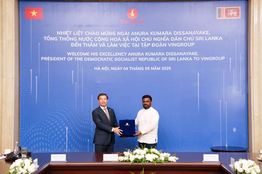 Tổng thống Sri Lanka mời Vingroup đầu tư vào bất động sản, du lịch- Ảnh 2. Tổng thống Sri Lanka mời Vingroup đầu tư vào bất động sản, du lịch- Ảnh 2.