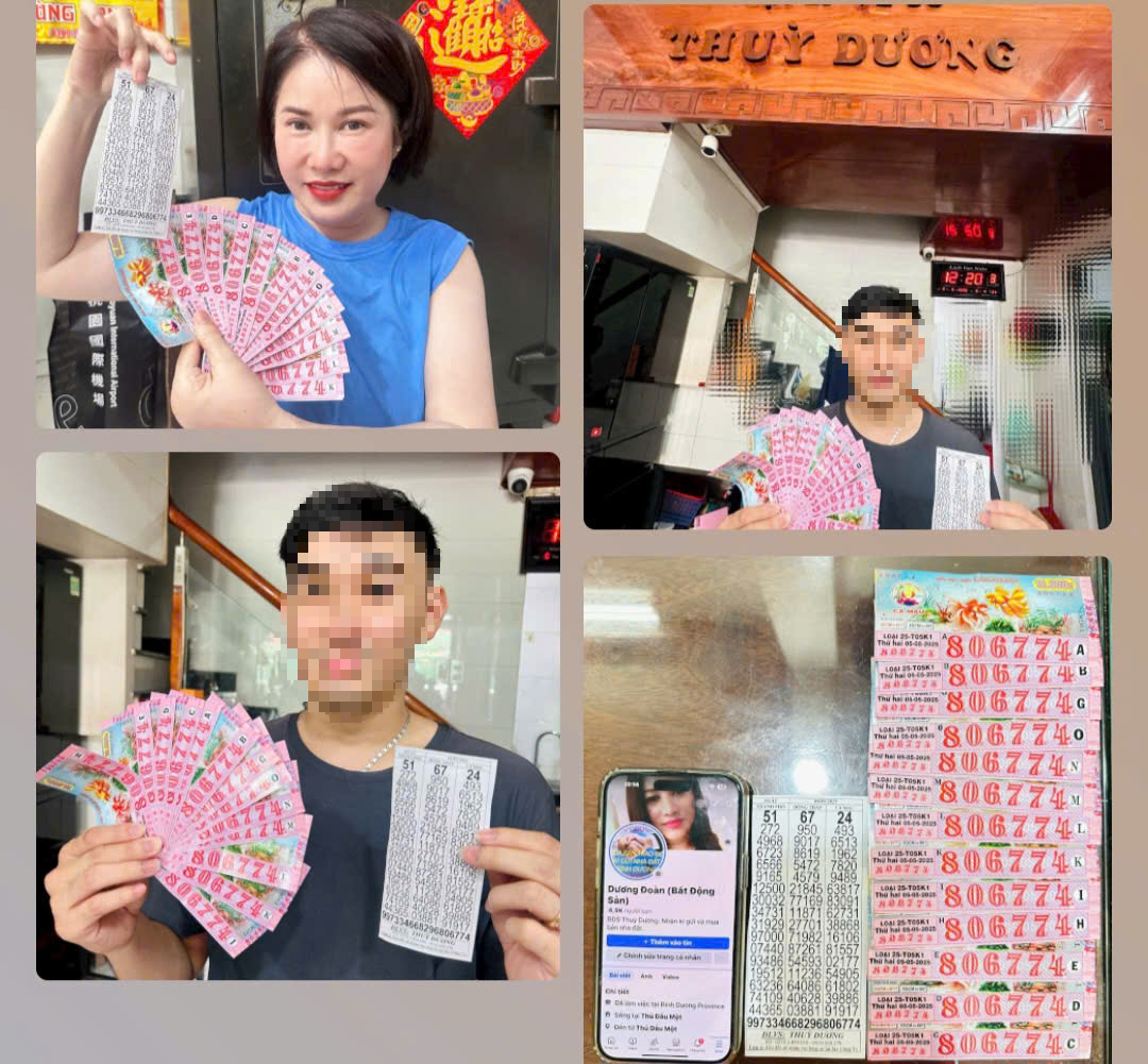 Người đàn ông ở Bình Dương trúng 13 tờ vé số giải độc đắc- Ảnh 1. Người đàn ông ở Bình Dương trúng 13 tờ vé số giải độc đắc- Ảnh 1.