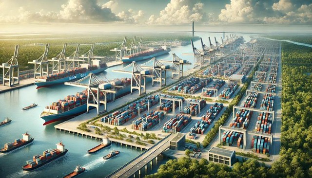 Siêu cảng 50.000 tỷ đồng của Việt Nam: Đánh thức "rừng vàng biển bạc", dự kiến thu 40.000 tỷ mỗi năm- Ảnh 1. Siêu cảng 50.000 tỷ đồng của Việt Nam: Đánh thức "rừng vàng biển bạc", dự kiến thu 40.000 tỷ mỗi năm- Ảnh 1.