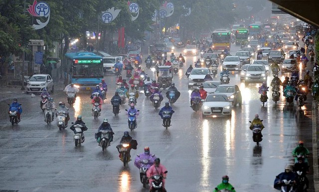 Miền Bắc sắp đón không khí lạnh, nhiều nơi mưa to, nhiệt độ giảm mạnh- Ảnh 1. Miền Bắc sắp đón không khí lạnh, nhiều nơi mưa to, nhiệt độ giảm mạnh- Ảnh 1.