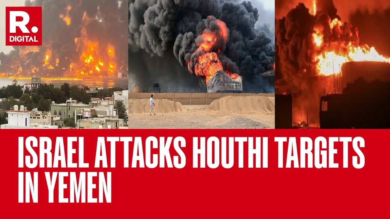 Israel ồ ạt không kích Houthi, nhắm vào cảng quan trọng của Yemen- Ảnh 1. Israel ồ ạt không kích Houthi, nhắm vào cảng quan trọng của Yemen- Ảnh 1.