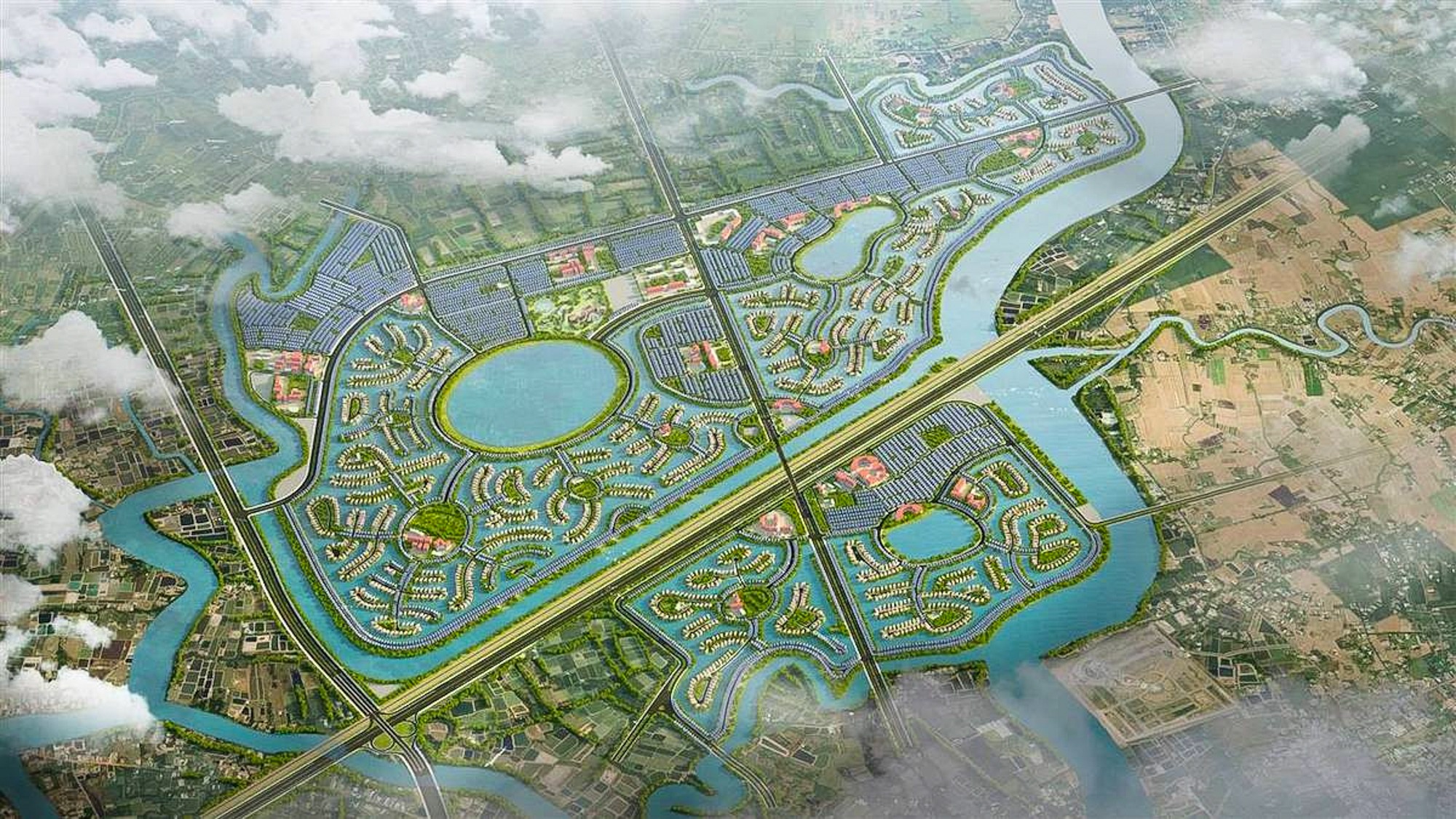 "Siêu dự án" hơn 1.000 ha, quy mô hơn 90.000 tỷ đồng của Liên danh Vinhomes - VIG tại Long An dự kiến khởi công trong tháng 6 năm nay- Ảnh 1. "Siêu dự án" hơn 1.000 ha, quy mô hơn 90.000 tỷ đồng của Liên danh Vinhomes - VIG tại Long An dự kiến khởi công trong tháng 6 năm nay- Ảnh 1.