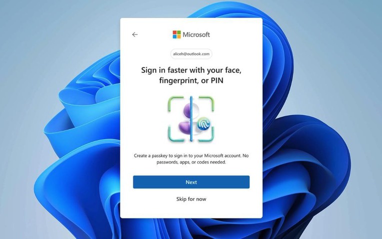 Microsoft chính thức loại bỏ mật khẩu, mặc định dùng passkey cho mọi tài khoản mới- Ảnh 1.