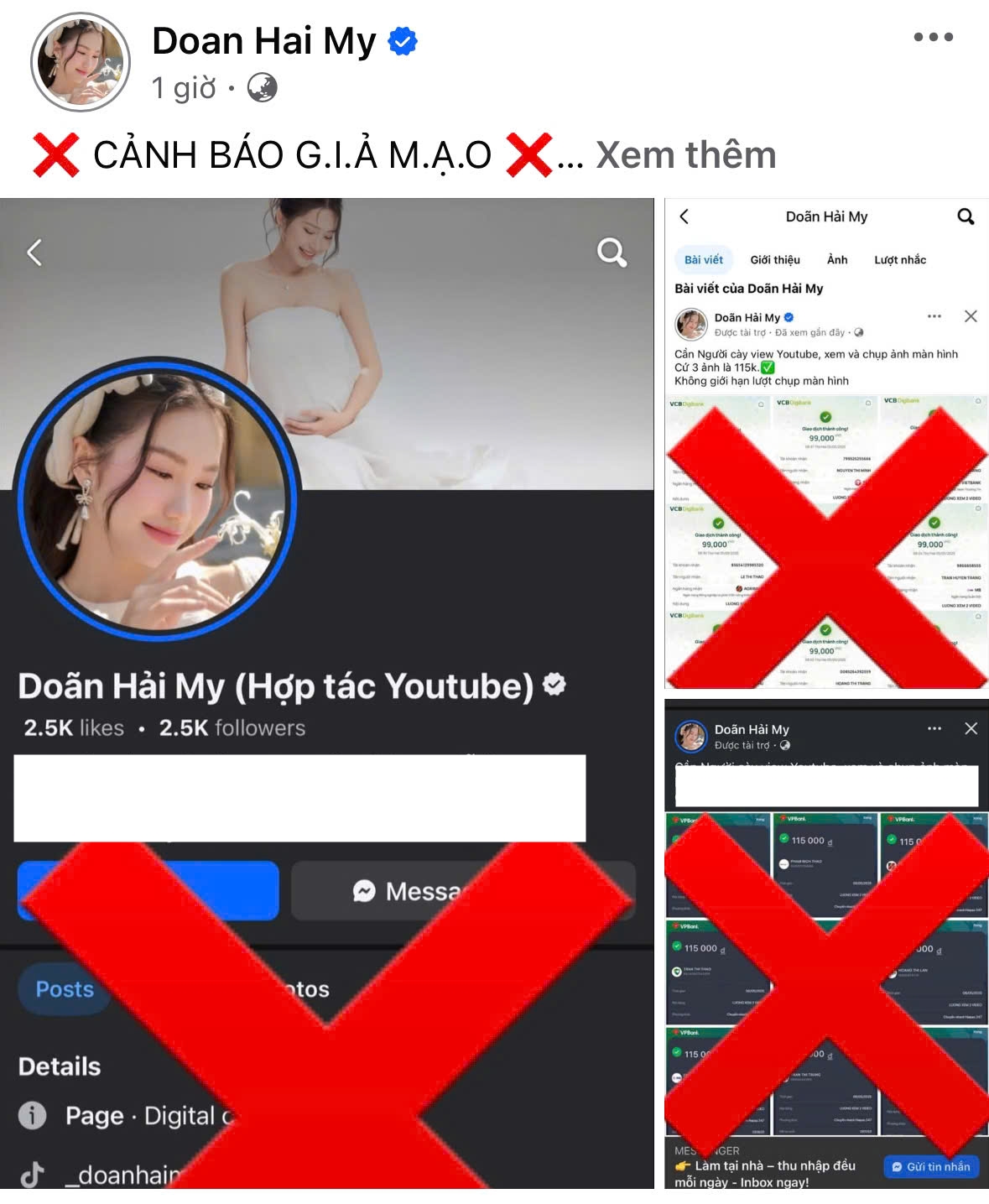 Doãn Hải My cảnh báo- Ảnh 2. Doãn Hải My cảnh báo- Ảnh 2.