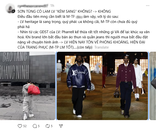 Fan Sơn Tùng M-TP và Soobin “khẩu chiến” căng đét vì chiếc túi LV 300 triệu đựng măng cụt- Ảnh 14. Fan Sơn Tùng M-TP và Soobin “khẩu chiến” căng đét vì chiếc túi LV 300 triệu đựng măng cụt- Ảnh 14.