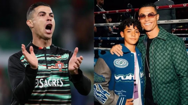Con trai Ronaldo sắp có lần đầu khoác áo U15 Bồ Đào Nha, cơ hội sát cánh cùng cha- Ảnh 1. Con trai Ronaldo sắp có lần đầu khoác áo U15 Bồ Đào Nha, cơ hội sát cánh cùng cha- Ảnh 1.