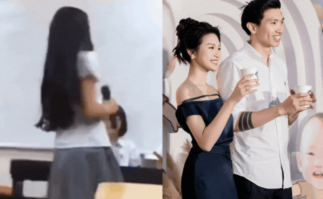 Viral video Doãn Hải My thời nữ sinh đã đầy khí chất tiểu thư, nay là vợ cầu thủ sang-xịn bậc nhất làng bóng đá- Ảnh 1. Viral video Doãn Hải My thời nữ sinh đã đầy khí chất tiểu thư, nay là vợ cầu thủ sang-xịn bậc nhất làng bóng đá- Ảnh 1.