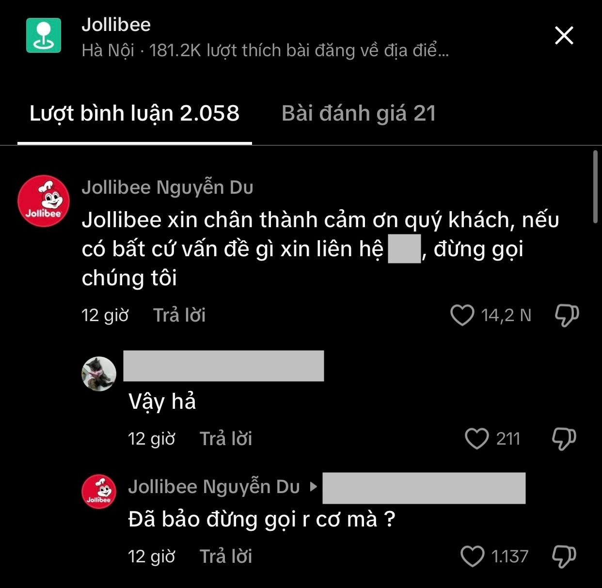 Jollibee Việt Nam cảnh báo- Ảnh 6. Jollibee Việt Nam cảnh báo- Ảnh 6.