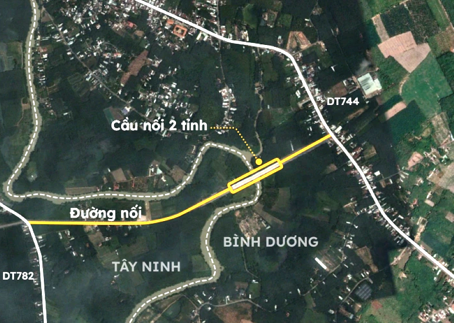 Cầu đường gần 1.000 tỷ đồng nối Bình Dương và Tây Ninh chính thức có tên gọi- Ảnh 8. Cầu đường gần 1.000 tỷ đồng nối Bình Dương và Tây Ninh chính thức có tên gọi- Ảnh 8.